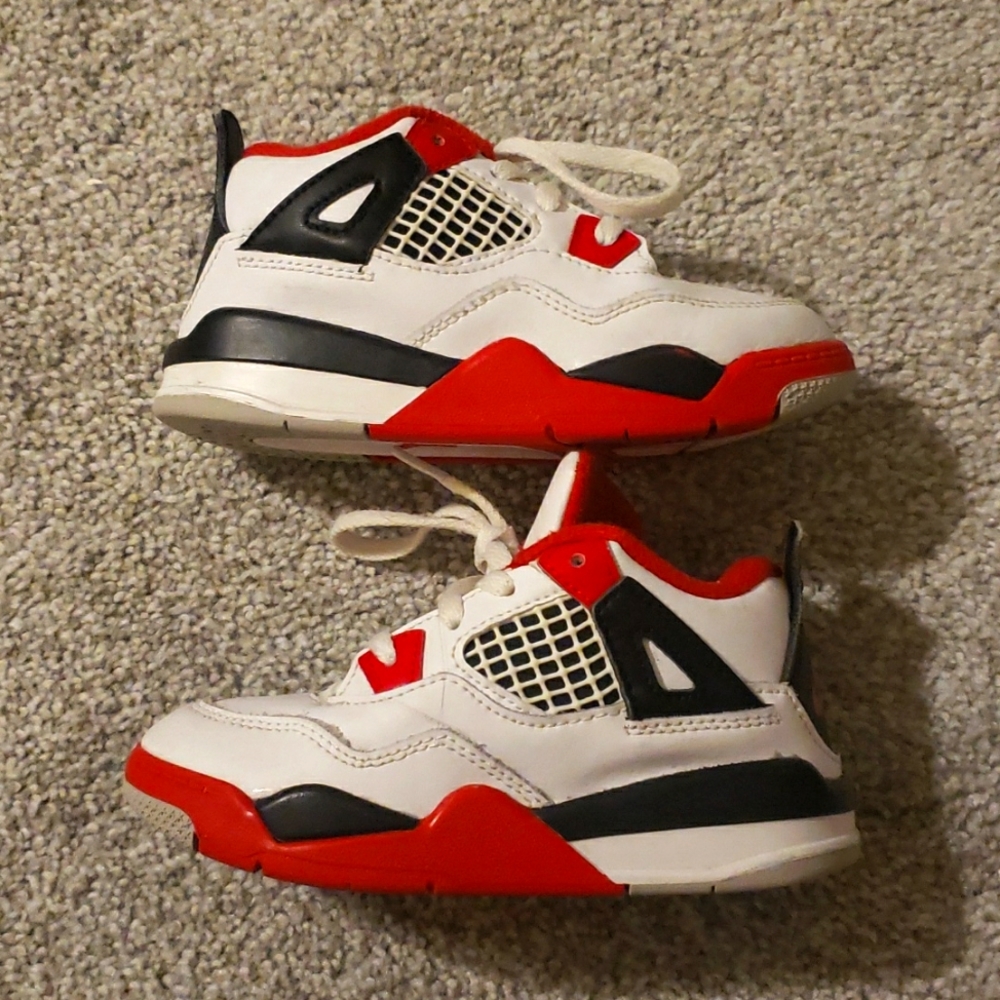Size 9c toddler Jordan's Red/white/Black
